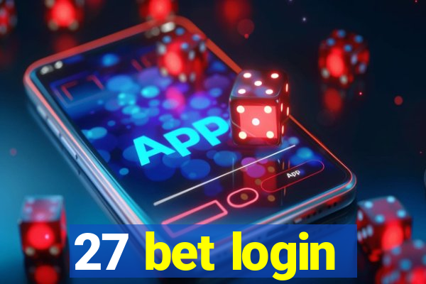 27 bet login